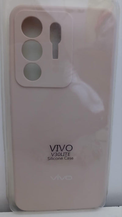 Silicone Case for vivo V30 Lite - Beige