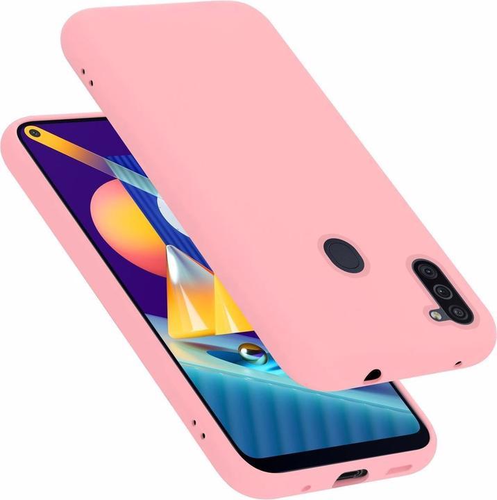 Silicone Case for Samsung Galaxy M11 - Pink