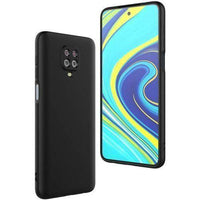 Silicone Case for Xiaomi Redmi Note 9 Pro - Black
