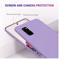 Silicone Case for S20 Plus - Purple
