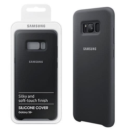 Silicone Case for Samsung Galaxy S8 Plus - Black