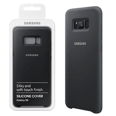 Silicone Case for Samsung Galaxy S8 Plus - Black