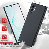 Silicone Case for Samsung Galaxy Note 10 Plus - Black