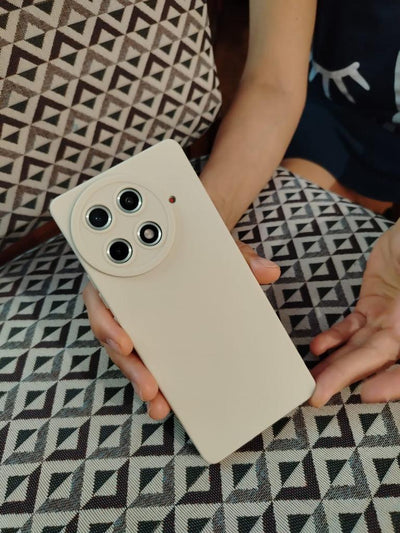 Silicone Case for Tecno Camon 30s - Beige