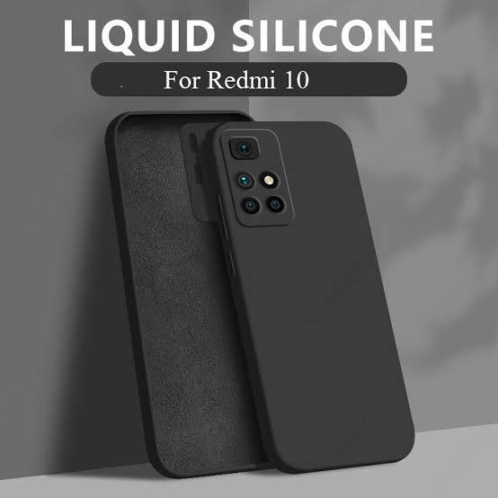 Silicone Case for Redmi 10 - Black