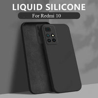 Silicone Case for Xiaomi Redmi 10 - Black
