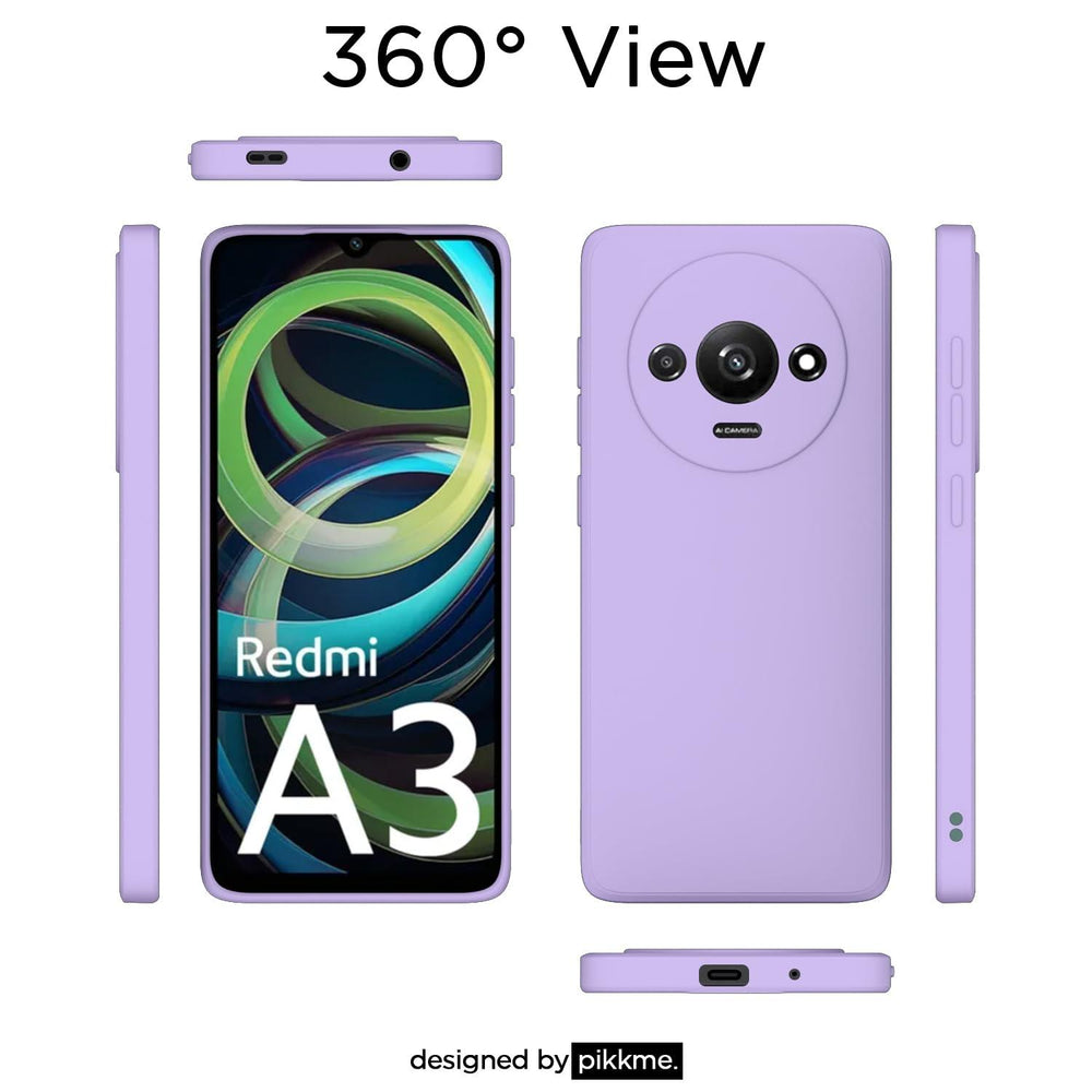 Silicone Case for Xiaomi Redmi A3x - Blue
