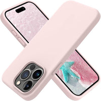 Silicone Case for Apple iPhone 15 Pro Max - Beige