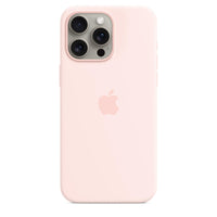 Silicone Case for Apple iPhone 15 Pro Max - Beige