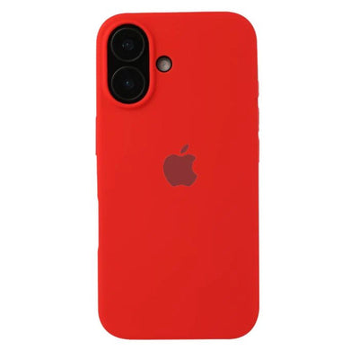 Silicone Case for iPhone 16 - Red