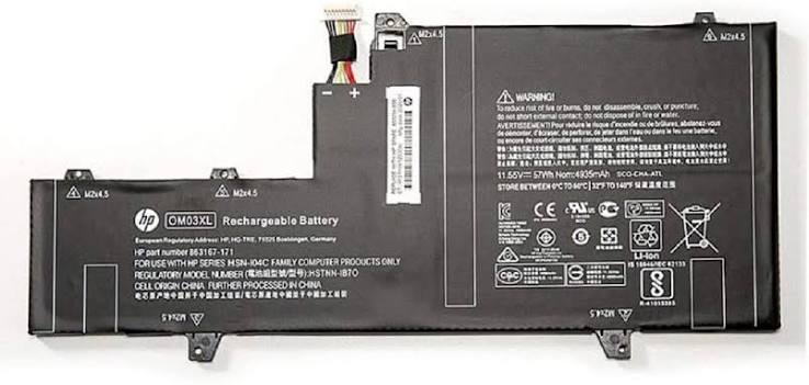 HP OM03XL compatible replacement battery