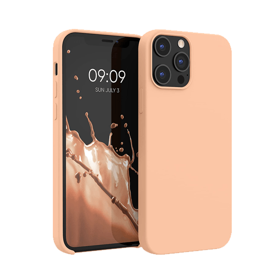 Silicone Case for Apple iPhone 12 Pro - Peach