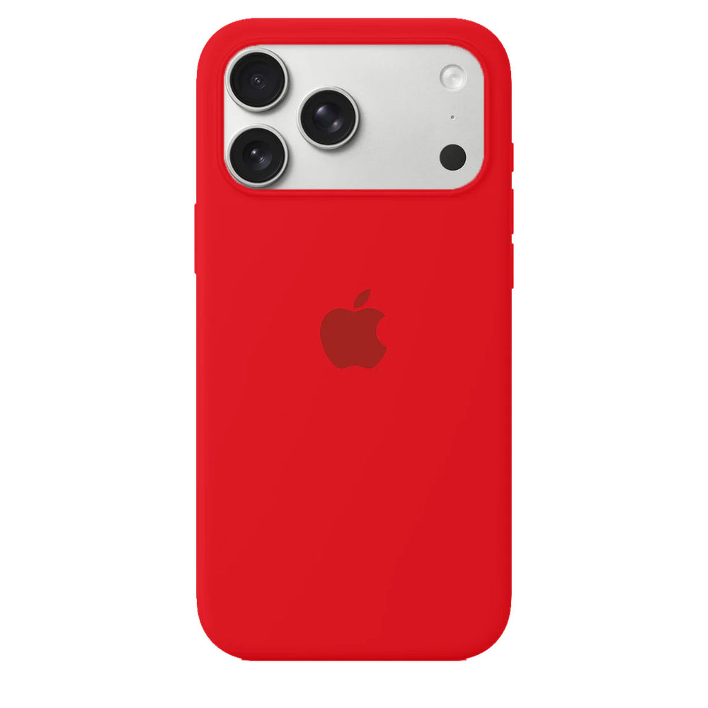 Silicone Case for iPhone 17 Pro - Red