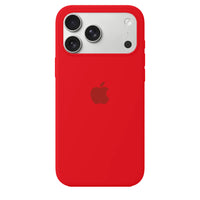 Silicone Case for iPhone 17 Pro - Red