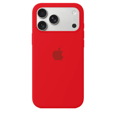 Silicone Case for iPhone 17 Pro - Red