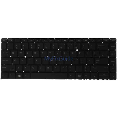 HP EliteBook 1040 G4 / x360 1040 G5 / G6 Backlit Keyboard Replacement – Black | US Layout