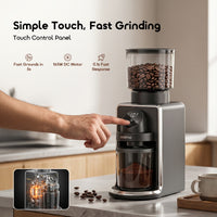 oraimo BeanGrind Pro OCB-521A – touch control panel and 5-second grinding