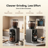 oraimo BeanGrind Pro OCB-521A – static-free cleaner grinding