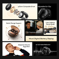oraimo OpenSnap N2 clip-on C-bridge comfort fit
