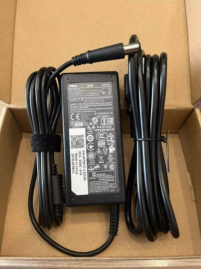 Dell Big Pin Laptop Charger 65W – Black (7.4mm, Latitude / Inspiron / Vostro)