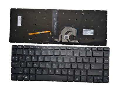 HP ProBook 440 G7 / 445 G7, 440 G6 / 445 G6 Non-Backlit Keyboard Replacement – Black | US Layout