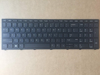 HP ProBook 450 G5 / 455 G5 / 470 G5 Non-Backlit Keyboard Replacement – Black with Frame | US Layout