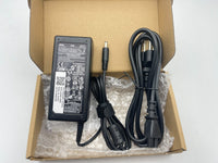 Dell Small Pin 65W charger, full view