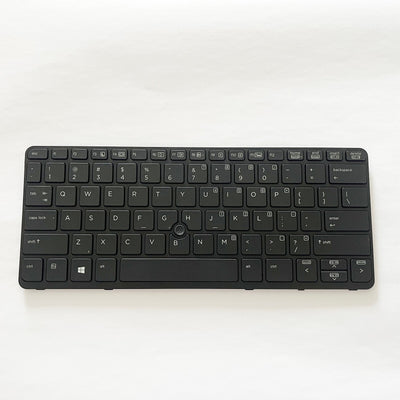 HP EliteBook 820 G1 / G2 Backlit Keyboard Replacement – Black with Pointer | US Layout