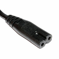 Figure-8 power cable, C7 2-hole connector