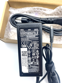 Dell Small Pin 65W laptop charger, black