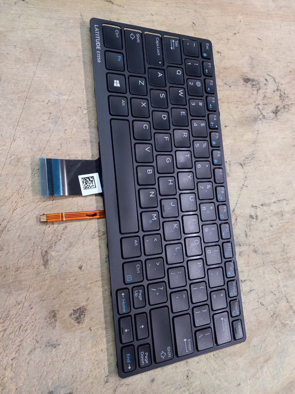 Dell Latitude E7250 / 7250 backlit replacement laptop keyboard, US layout