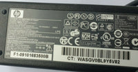 HP big pin 65W charger – 18.5V 3.5A specification label