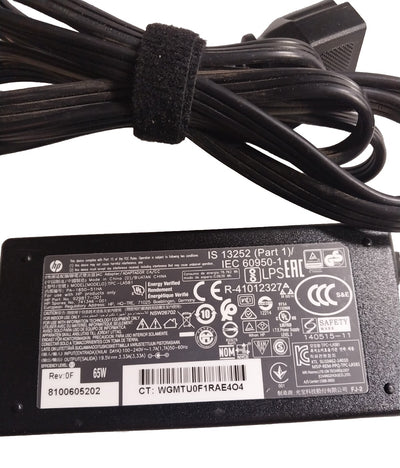 HP Original Big Pin Charger 65W – Ex-UK, Tested (7.4mm, ProBook / EliteBook / Pavilion)