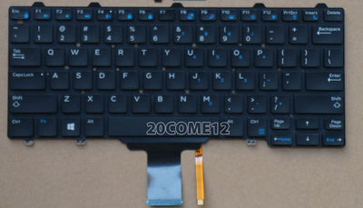 Dell Latitude E7250 Backlit Keyboard Replacement – Also Fits 7250, E5250 & E5270 | US Layout