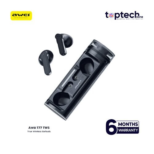 Awei T77 ENC TWS Earbuds – main product shot