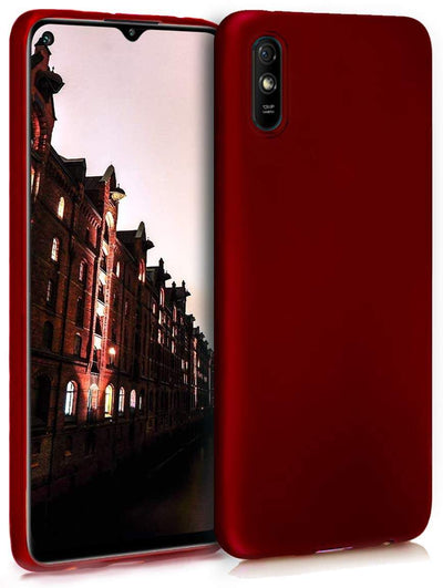 Silicone Case for Xiaomi Redmi 9T - Burgundy