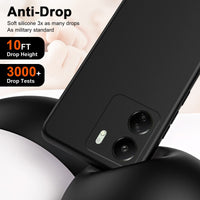 Silicone Case for Xiaomi Redmi 13C - Black